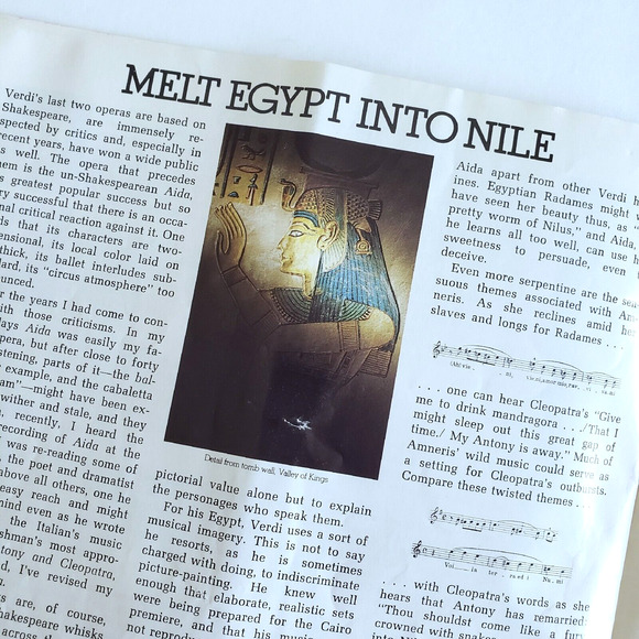 Vintage Opera News The Met In The Parks Program New York City Retro Estate 1976 - Picture 6 of 12